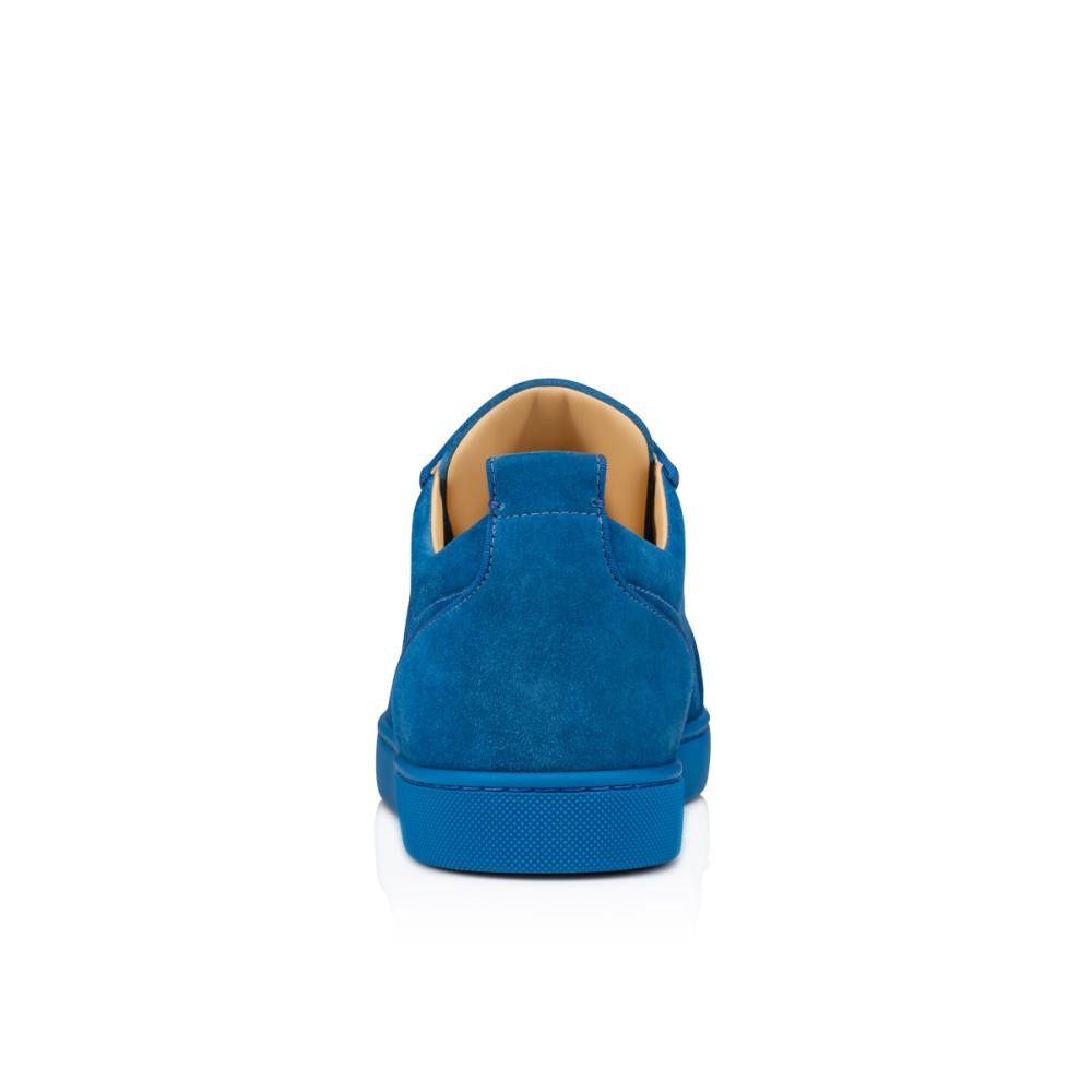 Christian Louboutin Louis Junior Spikes "Blue"
