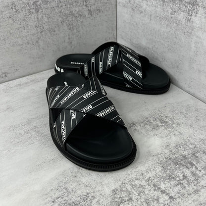 Balenciaga Slides "Black-White"