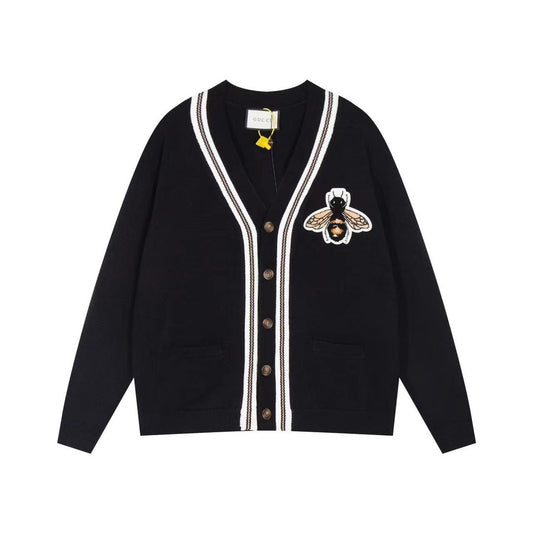 Gucci Bee Cardigan "Black"