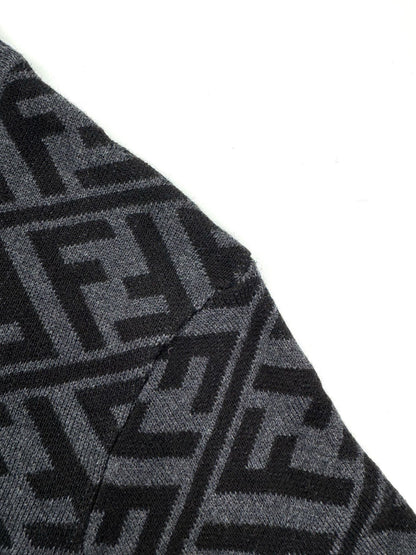 Fendi FF Monogram Sweater "Grey-Black"