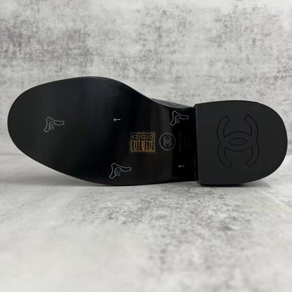 Chanel Leather Boots "Black"