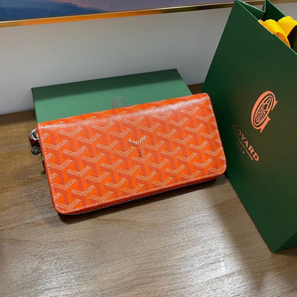 Goyard Matignon GM Wallet "Orange"