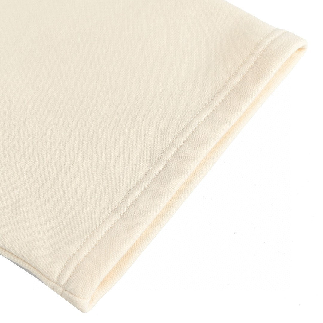 Celine Cropped Hoodie "Beige"