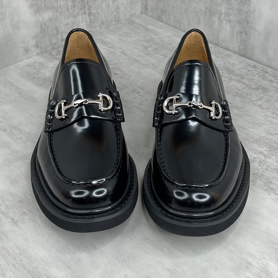 Dior Horsebit CD Loafers "Black"