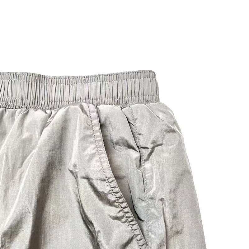 Stone Island Nylon Cargo Shorts "Grey"