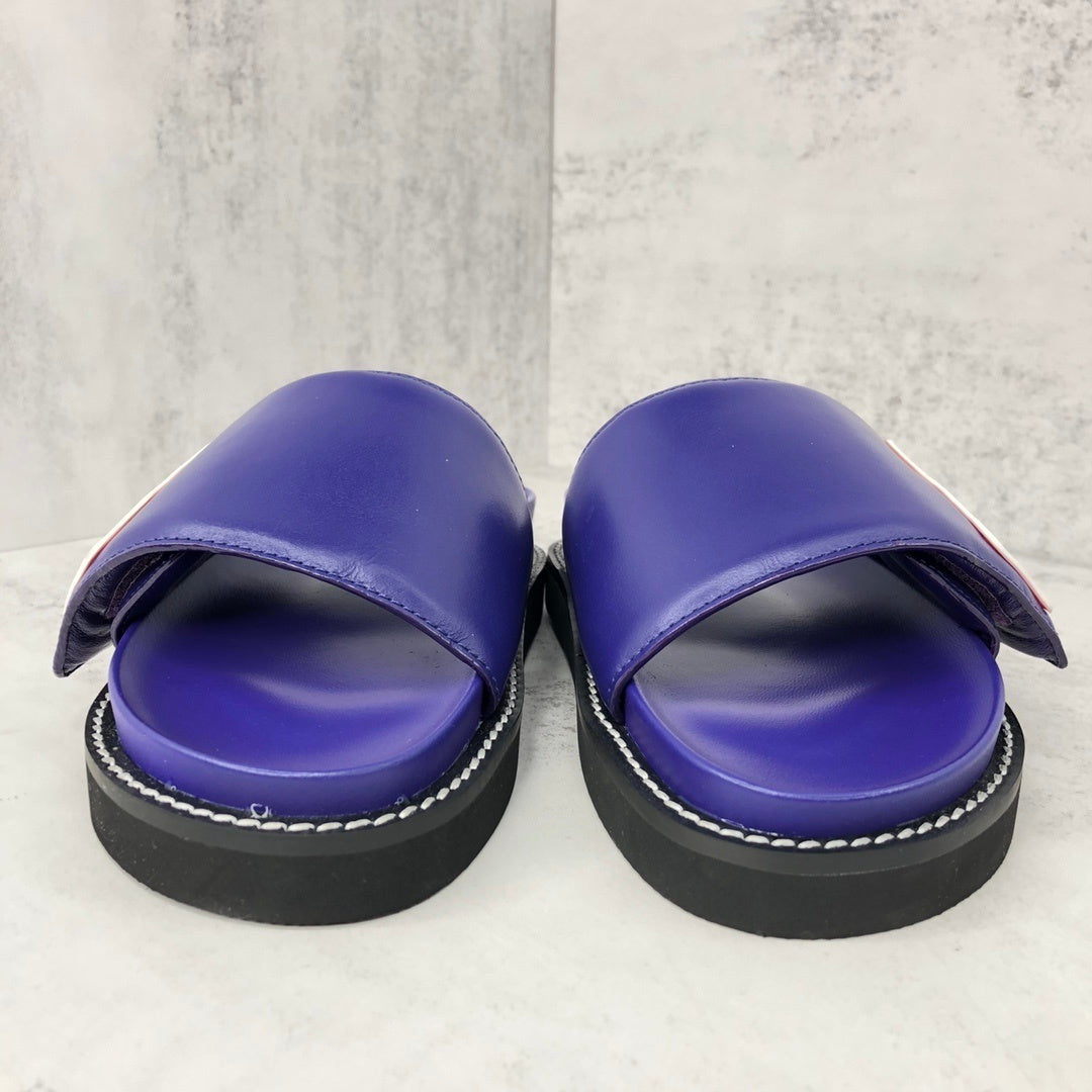 Louis Vuitton Slides "Purple-Black-Pink"