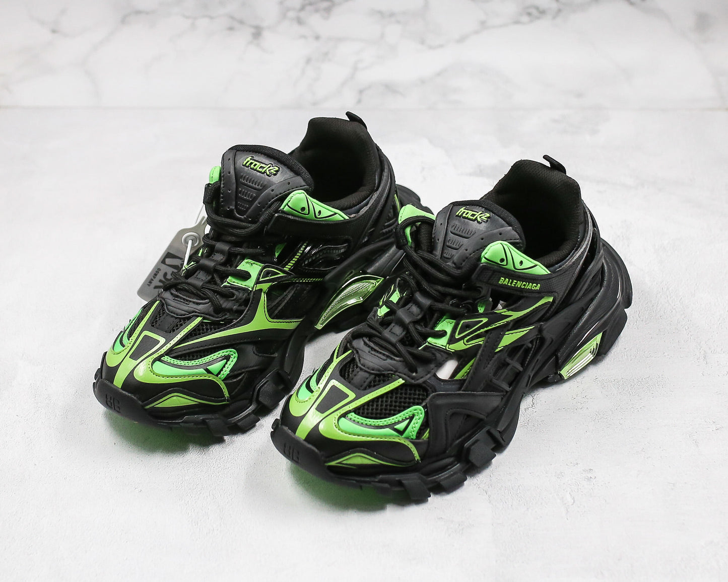 Balenciaga Track 2.0 "Black-Green"