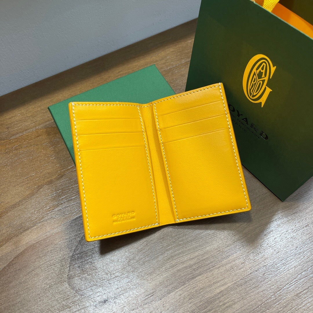 Goyard Saint-Pierre Card Wallet "Yellow"
