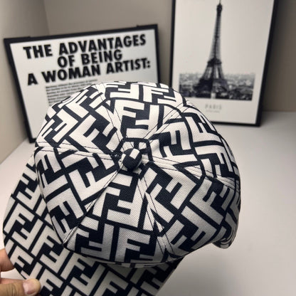 Fendi FF Cotton Baseball Cap