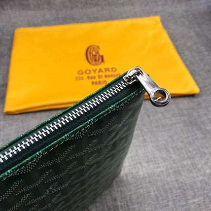 Goyard Sénat MM Pouch "Green"