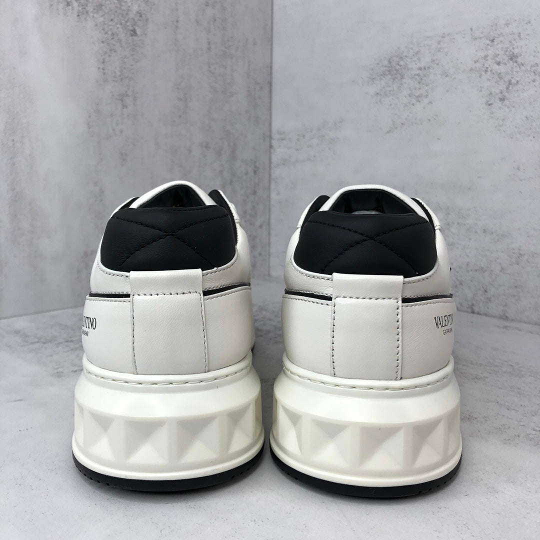 Valentino Garavani One Stud "White-Black-Grey"