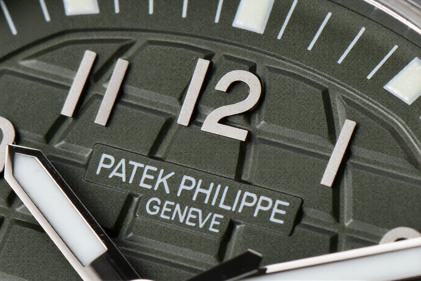 Patek Philippe Aquanaut 38.8mm Green Dial