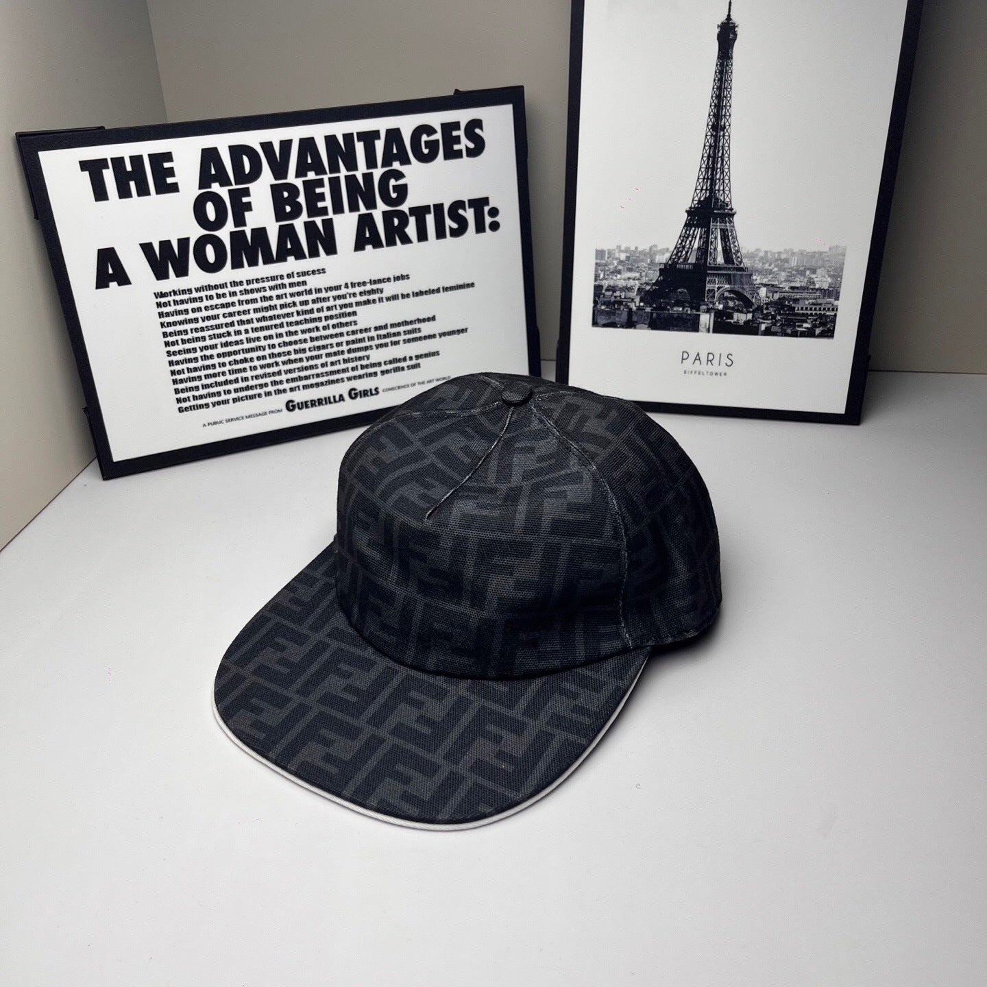 Fendi FF Cotton Baseball Cap