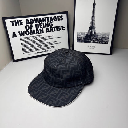 Fendi FF Cotton Baseball Cap