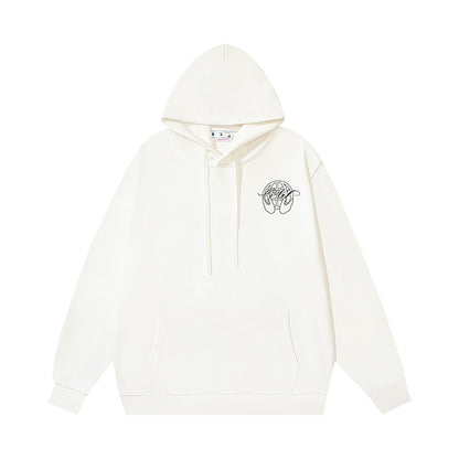 Off-White Hand Arrow Boxy Hoodie "White"