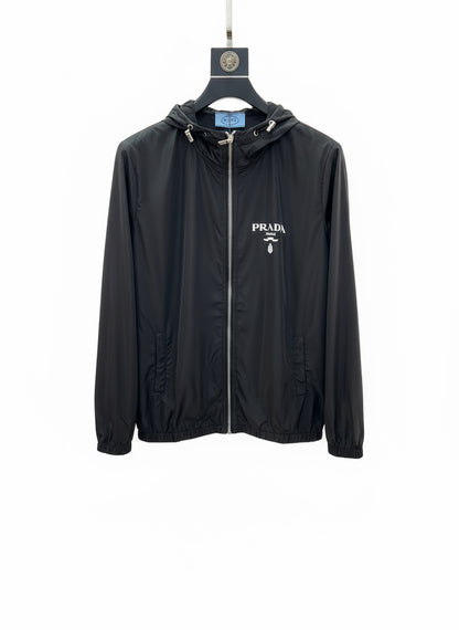 Prada Windbreaker Jacket "Black"
