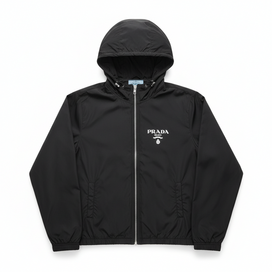 Prada Windbreaker Jacket "Black"