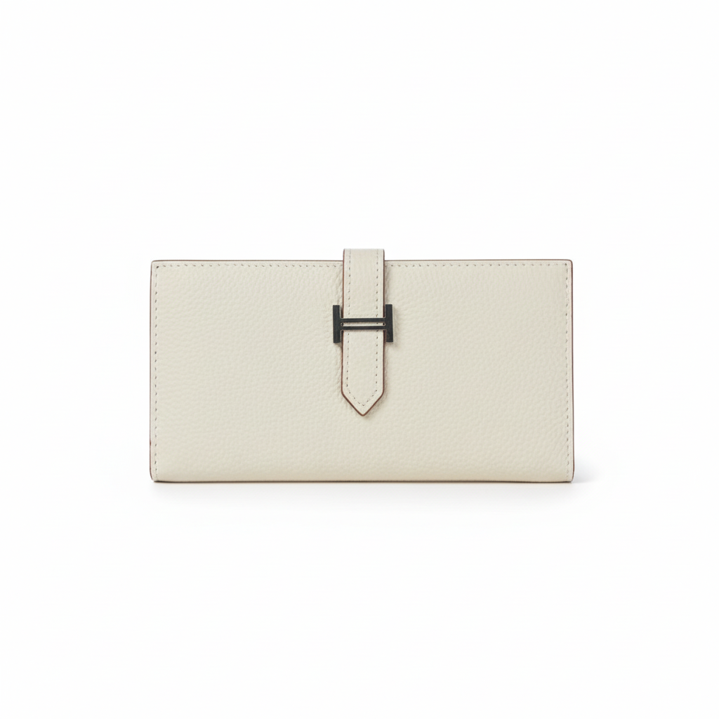 Hermes Bearn Wallet "White"