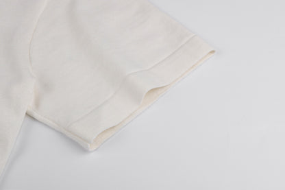 Louis Vuitton Short-Sleeved Crewneck With Signature "White"
