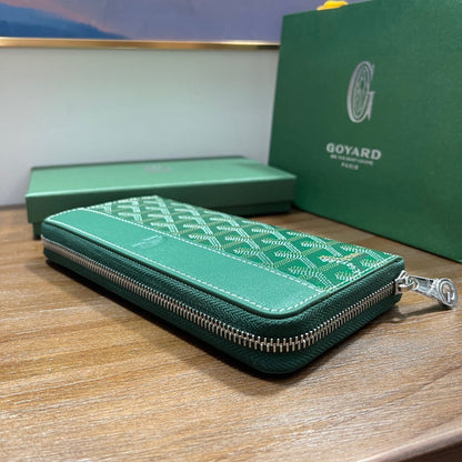 Goyard Matignon GM Wallet "Green"