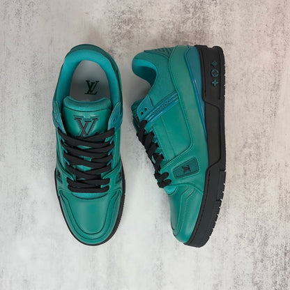 Louis Vuitton Trainers "Green-Black"