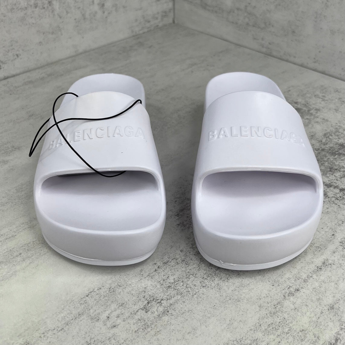 Balenciaga Chunky Slides "White"