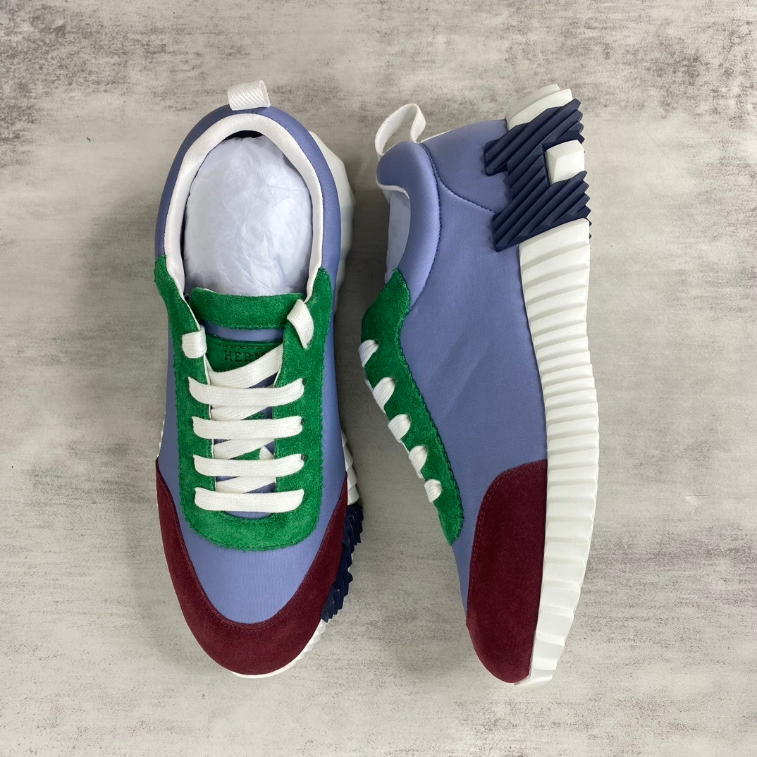 Hermes Bouncing Sneakers "Blue-Red-Green"