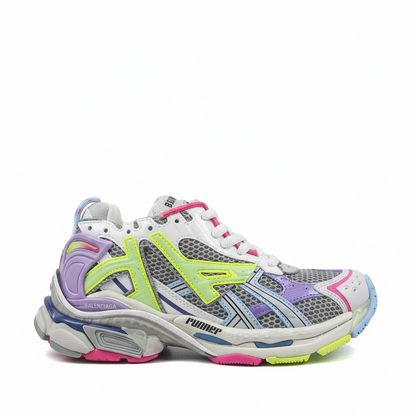 Balenciaga Runner "Light grey-Purple-Yellow"