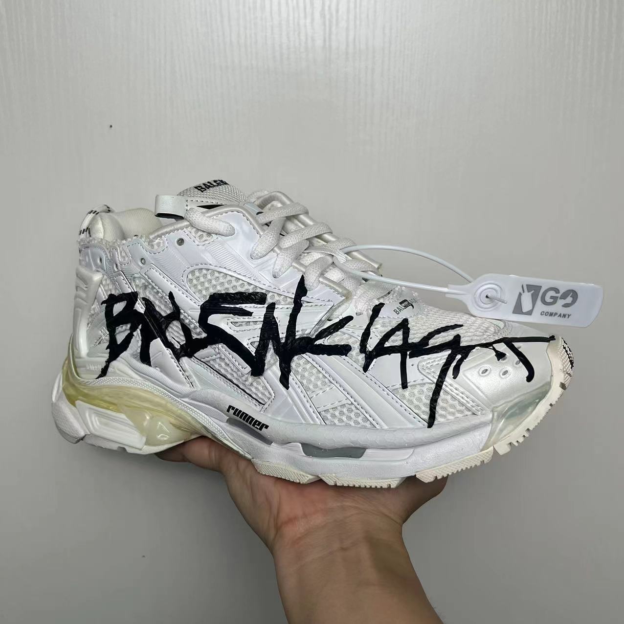 Balenciaga Runner "White Graffiti"