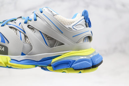 Balenciaga Track "Grey-Blue-Yellow"