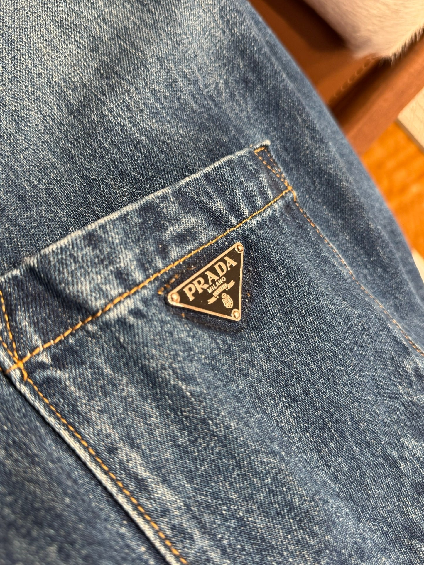 Prada Denim T-Shirt