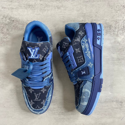 Louis Vuitton Trainers "Blue Denim"