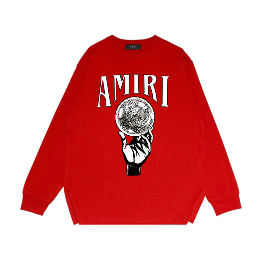 Amiri Crystal Ball Sweatshirt "Red"