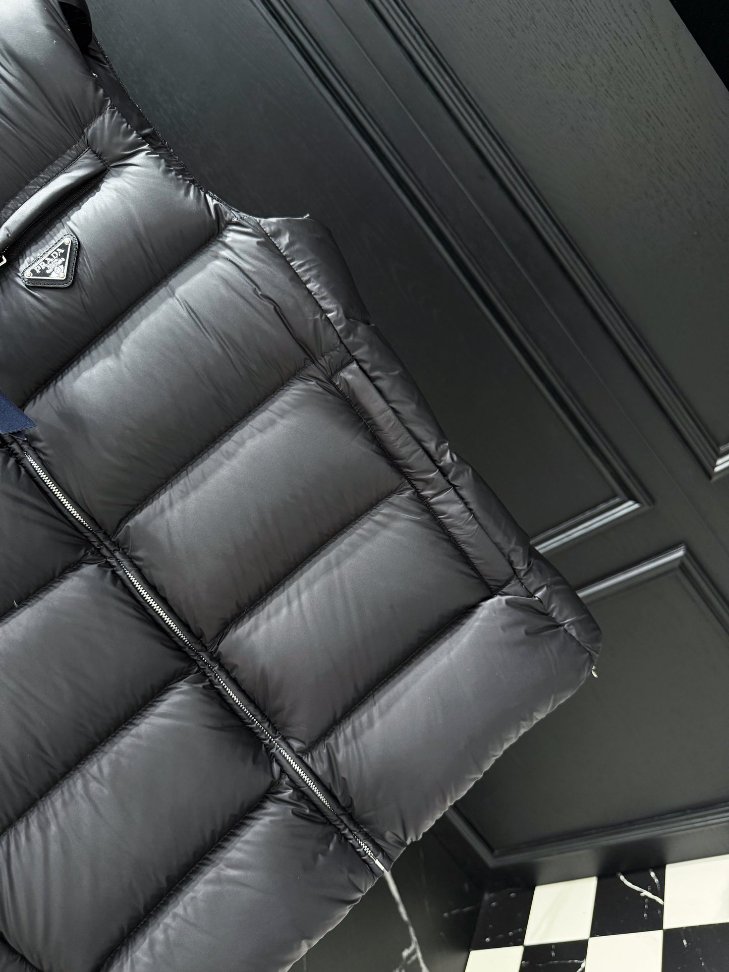 Prada Down Vest "Dark Grey"