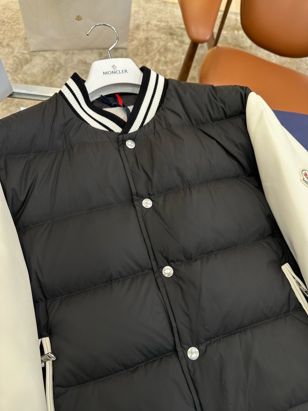 Moncler Ventoux Down Bomber Jacket "Black"