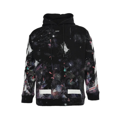 Off-White Galaxy Brushed Hoodie "Black"
