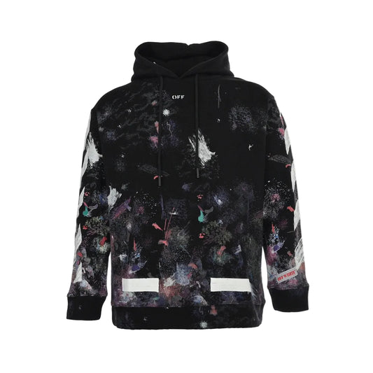 Off-White Galaxy Brushed Hoodie "Black"