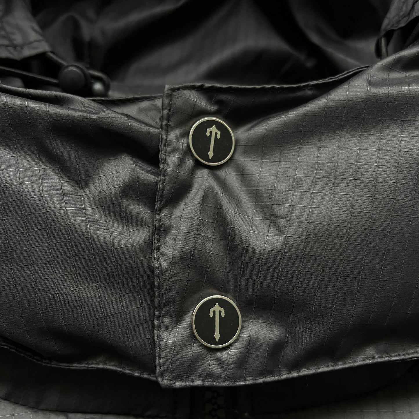 Trapstar Shooters Down Jacket "Black-Reflective Logo"
