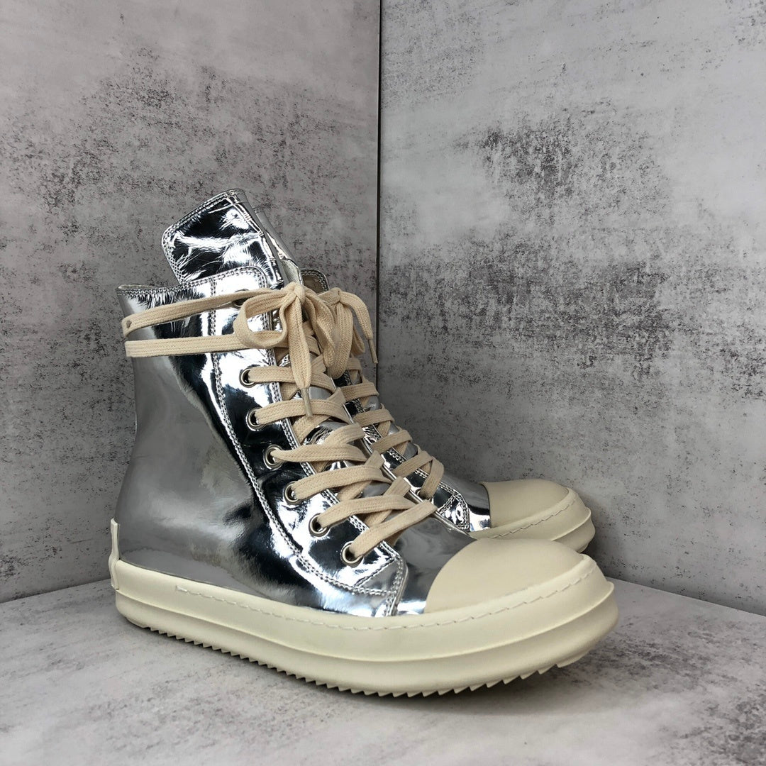 Rick Owens DRKSHDW High "Silver"