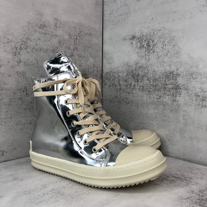 Rick Owens DRKSHDW High "Silver"