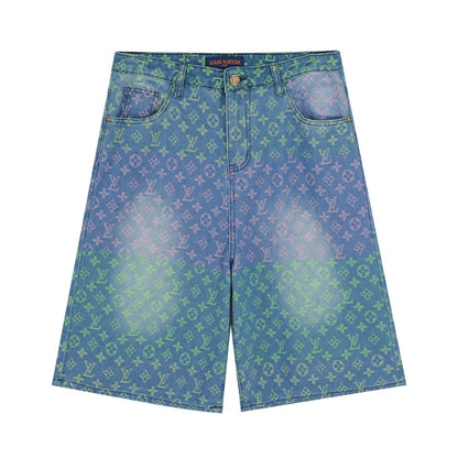 Louis Vuitton Monogram Denim Shorts