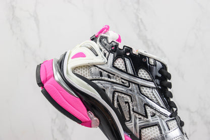 Balenciaga Runner "White-Fluo Pink-Black"