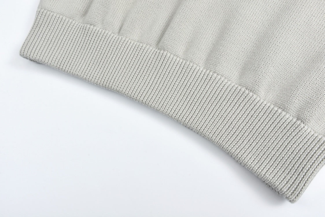Dior Sweater with Dior Oblique Inserts "Gray"