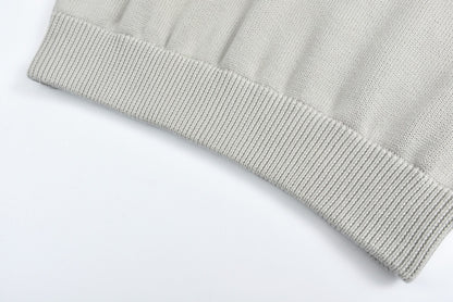 Dior Sweater with Dior Oblique Inserts "Gray"