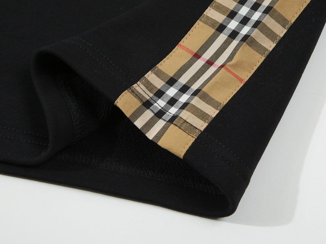 Burberry Check Shorts "Black"
