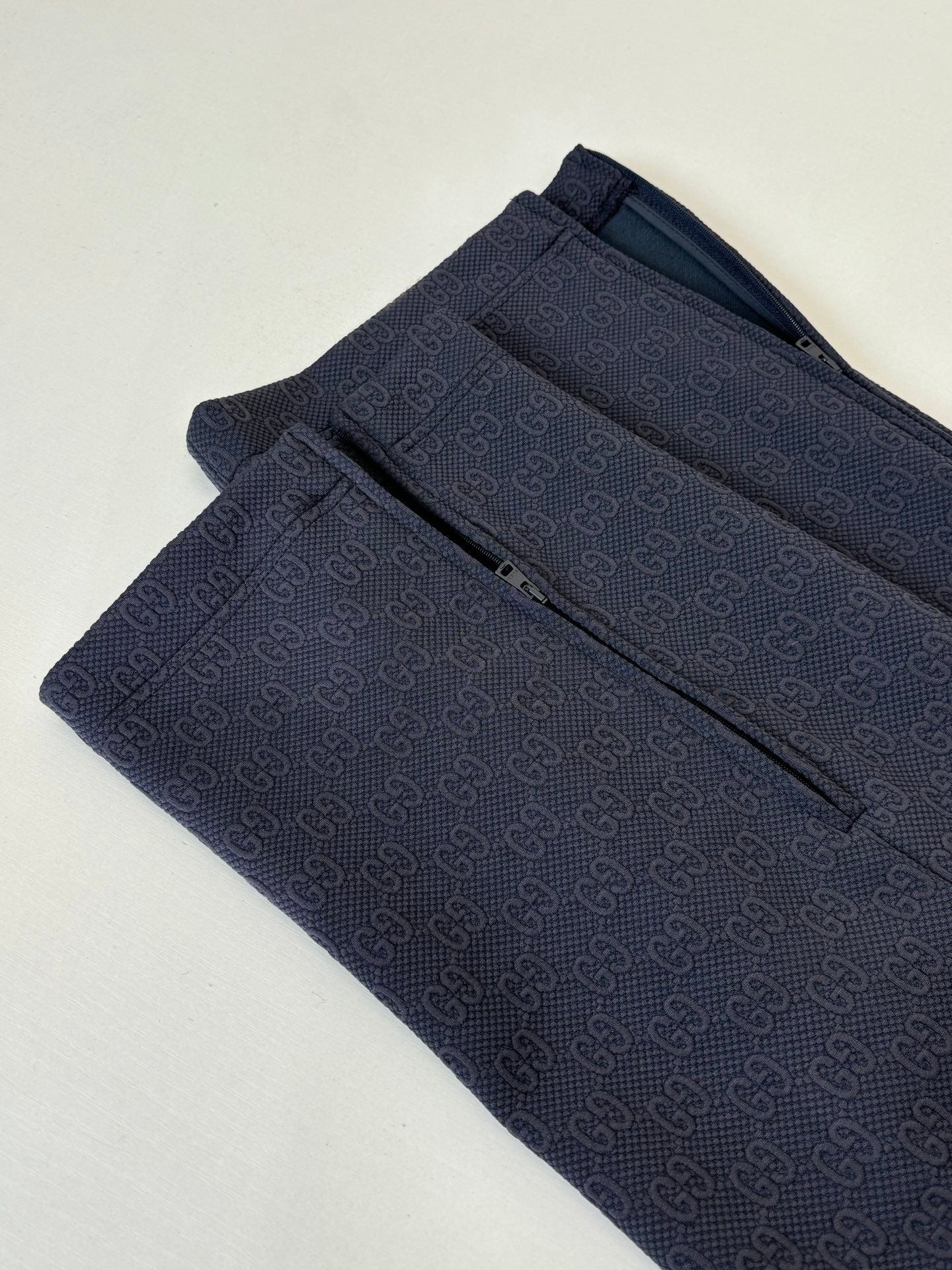 Gucci GG Technical Jersey Sportswear Pant "Navy Blue"