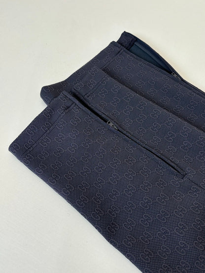 Gucci GG Technical Jersey Sportswear Pant "Navy Blue"