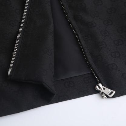 Gucci GG Wool Zip Jacket "Black"