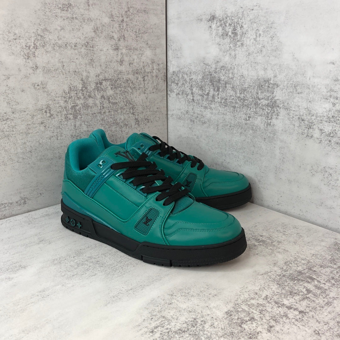 Louis Vuitton Trainers "Green-Black"