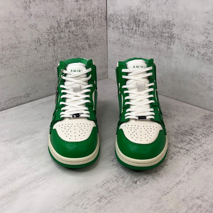Amiri Skel Top High "White-Green"